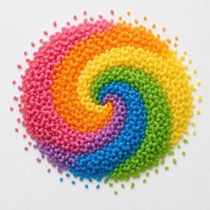 Coloured Sensory Pasta