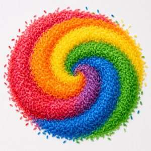 Coloured Sensory Rice